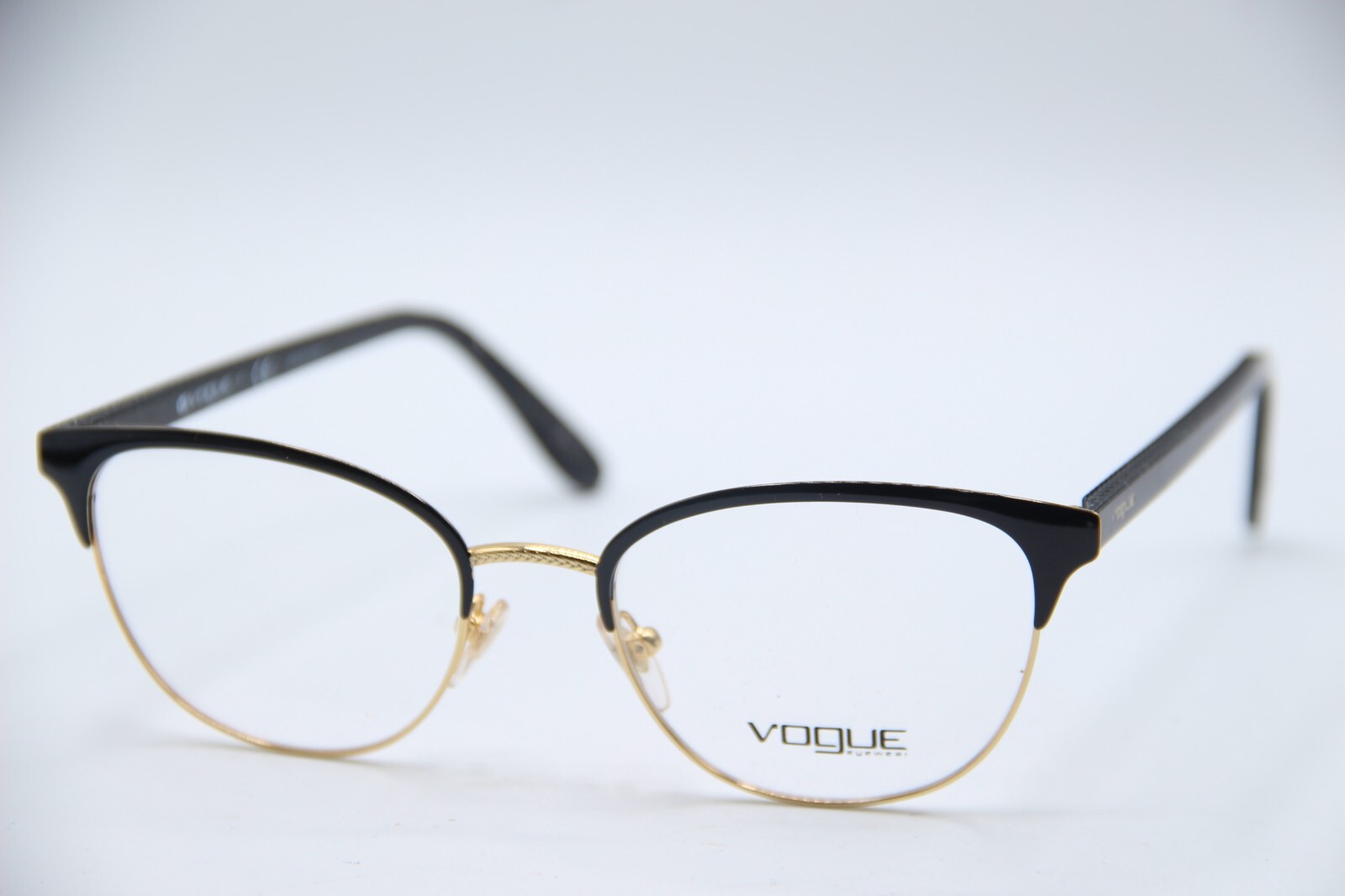 NEW VOGUE VO 4088 352 BLACK GOLD AUTHENTIC FRAMES EYEGLASSES 50-18