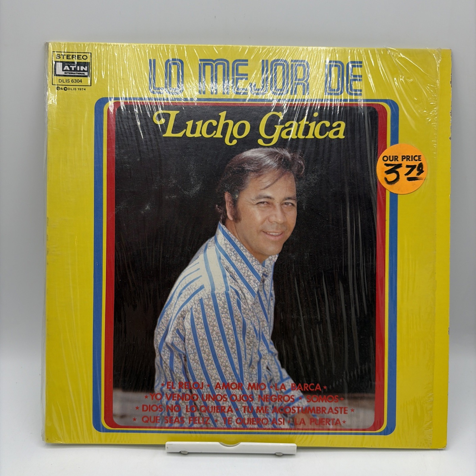 VINYL RECORD LP Lucho Gatica (1974) Lo Mejor De Lucho Gatica DLIS 6304 LP RECORD VINYL RECORD LP Lucho Gatica (1974) Lo Mejor De Lucho Gatica DLIS 6304 LP RECORD
