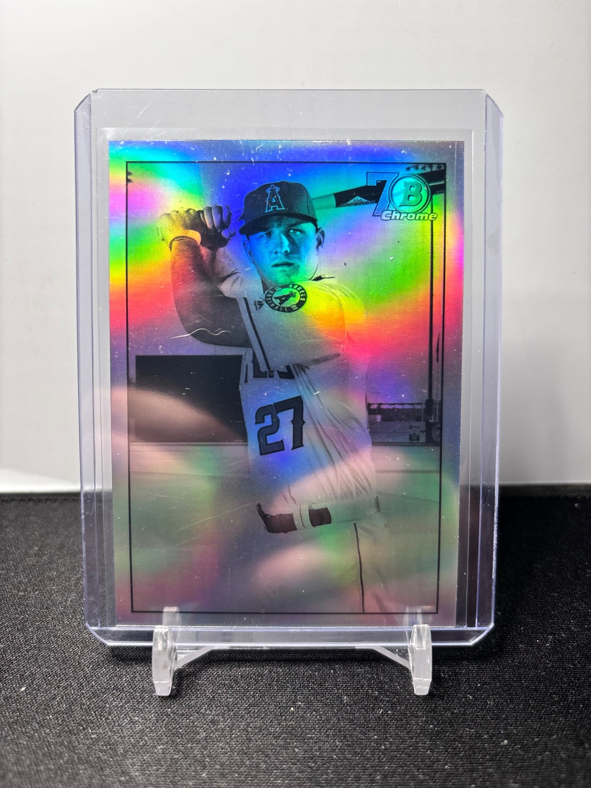 2017 Bowman #48B-MT Mike Trout Refractor 1948 Bowman Chrome