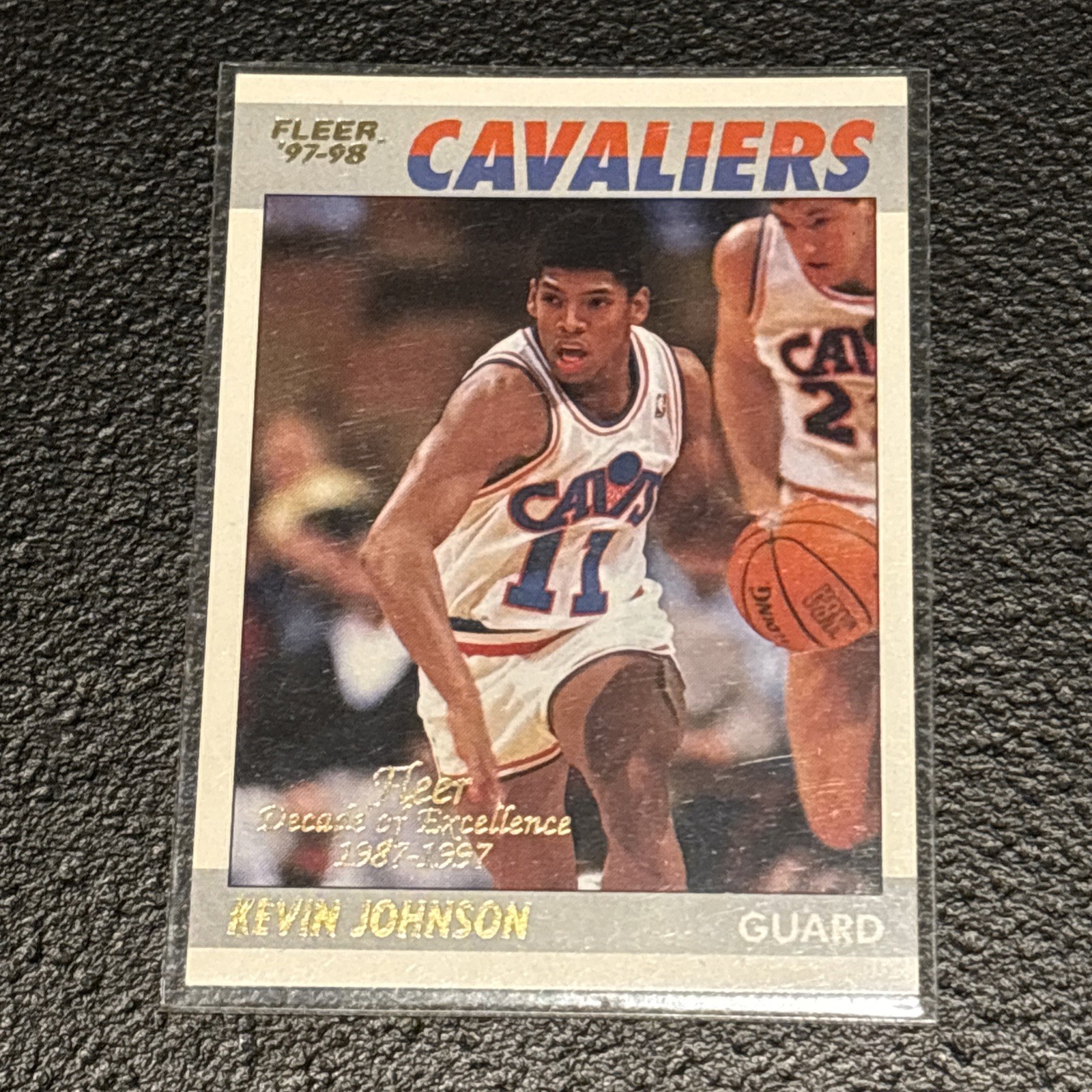 1997-98 Fleer - Decade of Excellence Kevin Johnson #4 1997-98 Fleer - Decade of Excellence Kevin Johnson #4