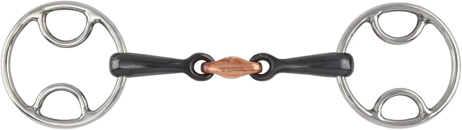 Sweet Iron Bevel Bit with Stainless Steel Cheeks Sweet Iron Bevel Bit with Stainless Steel Cheeks