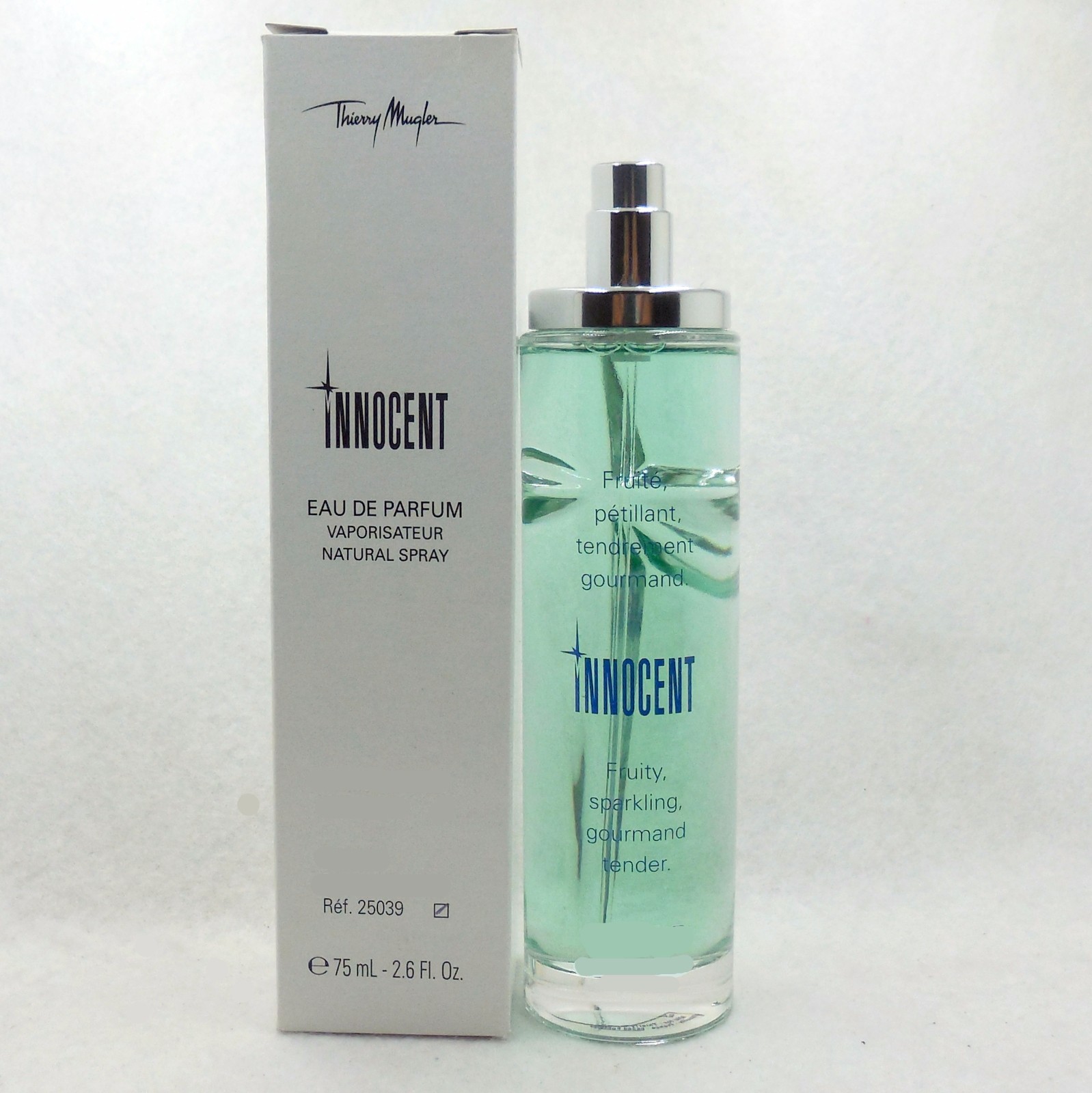 ANGEL INNOCENT BY THIERRY MUGLER EAU DE PARFUM SPRAY 75 ML/2.6OZ (T-WITHOUT CAP)