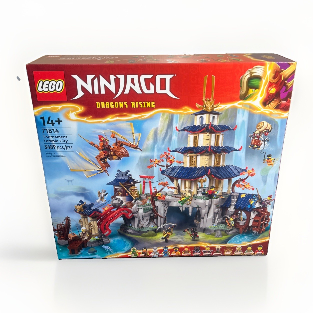 LEGO NINJAGO Tournament Temple City Building Toy- 71814 LEGO NINJAGO Tournament Temple City Building Toy- 71814
