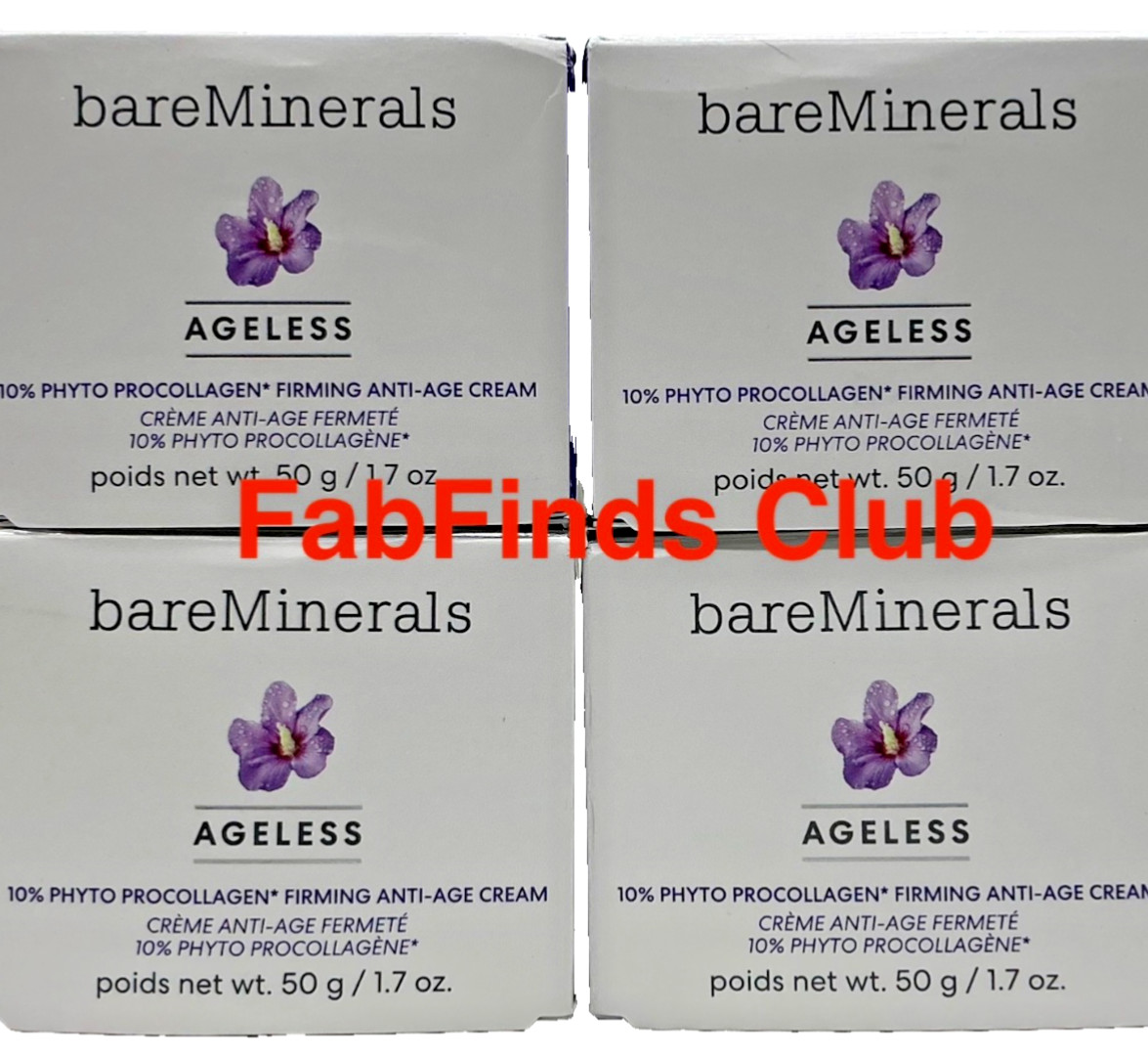 4x BareMinerals Ageless Phyto Procollagen Firming Anti-Age Cream