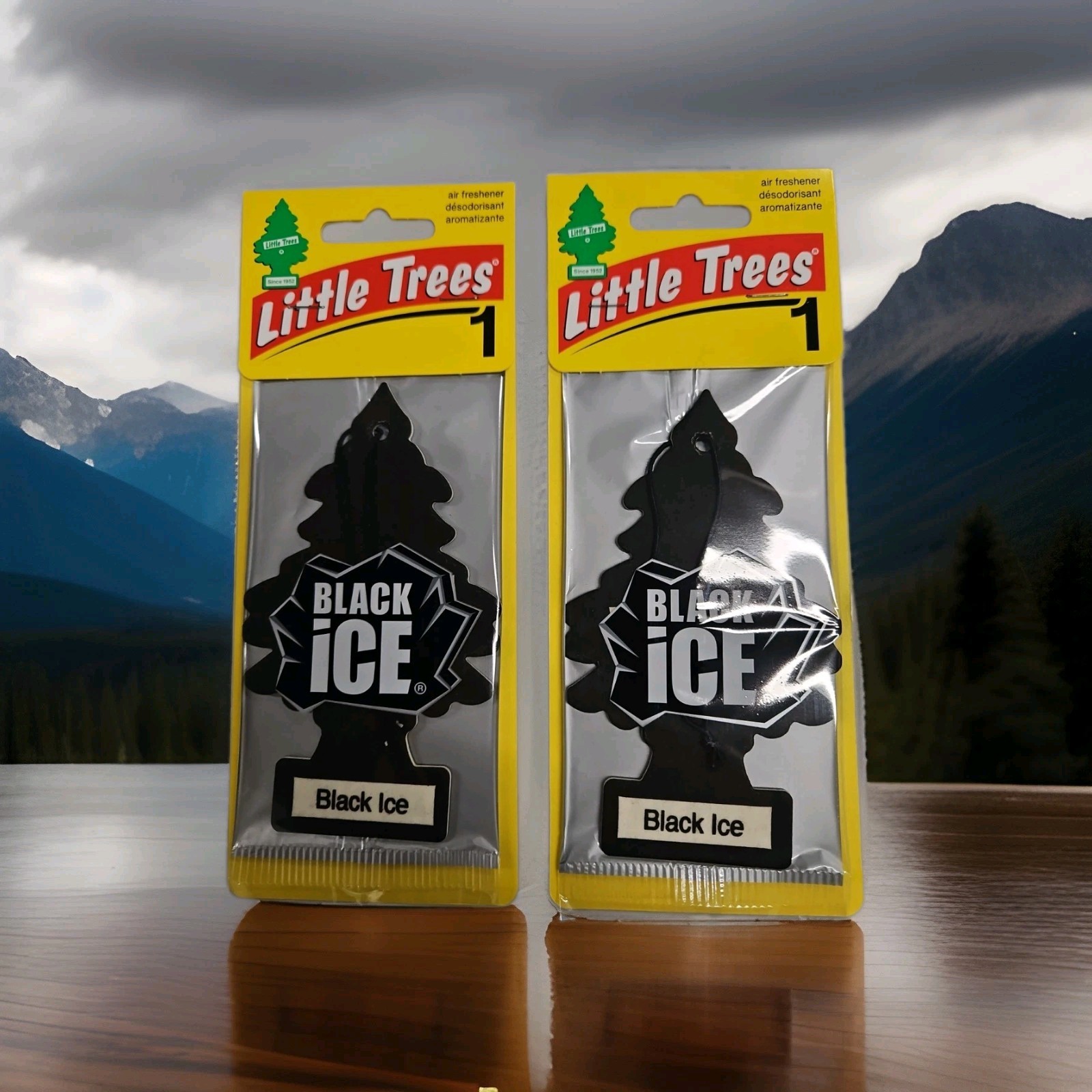 Little Trees Hanging Car & Home Air Freshener - Black Ice 24 Pack Little Trees Hanging Car & Home Air Freshener - Black Ice 24 Pack