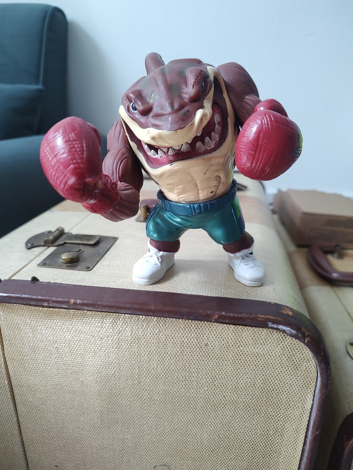 Mattel Street Sharks Slugger Slammu Figure Street Wise Designs Vintage 1995 Mattel Street Sharks Slugger Slammu Figure Street Wise Designs Vintage 1995