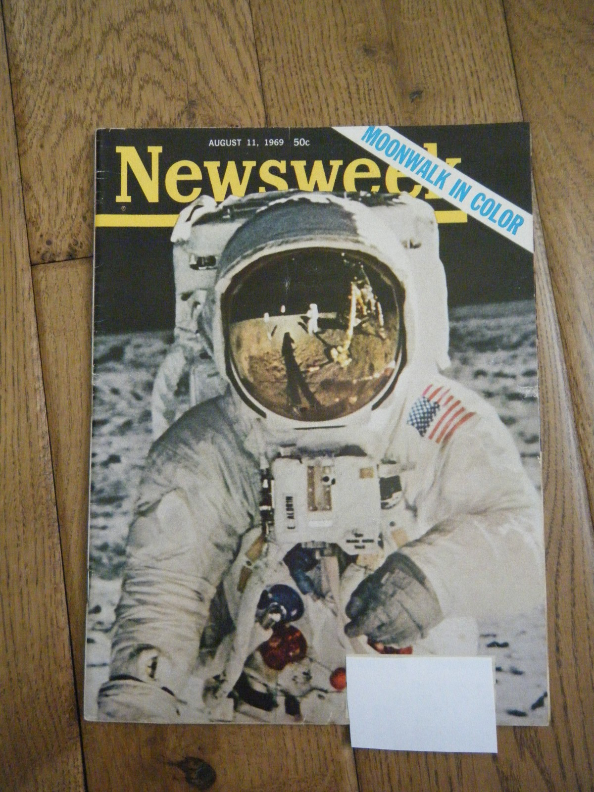 AUGUST 11 1969 Newsweek Magazine - Moonwalk in Color AUGUST 11 1969 Newsweek Magazine - Moonwalk in Color