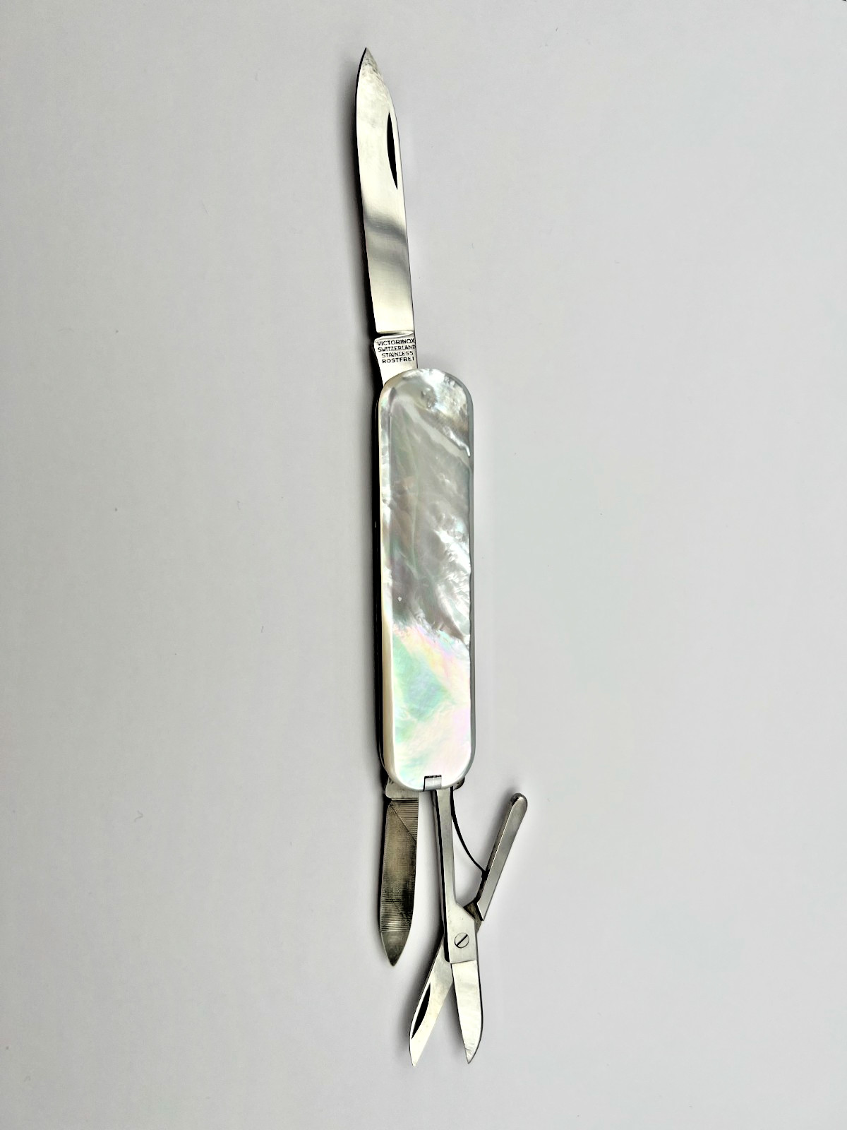 Victorinox Rostfrei Swiss Army Knife Mother of Pearl Pocket Knife Multi Tool Vtg