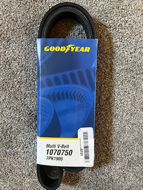 Goodyear  Multi V-Belt 1070750 7PK1905 - One Belt