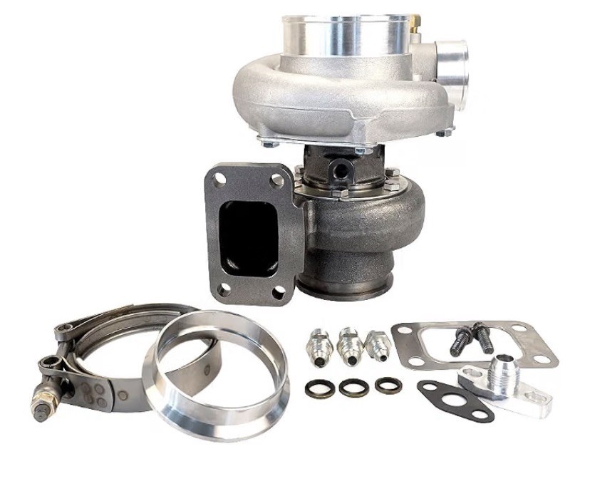 Gen 2 Billet Wheel Journal Bearing Turbo GT35 GTX3582R T4 .82 A/R Vband Clamp Gen 2 Billet Wheel Journal Bearing Turbo GT35 GTX3582R T4 .82 A/R Vband Clamp
