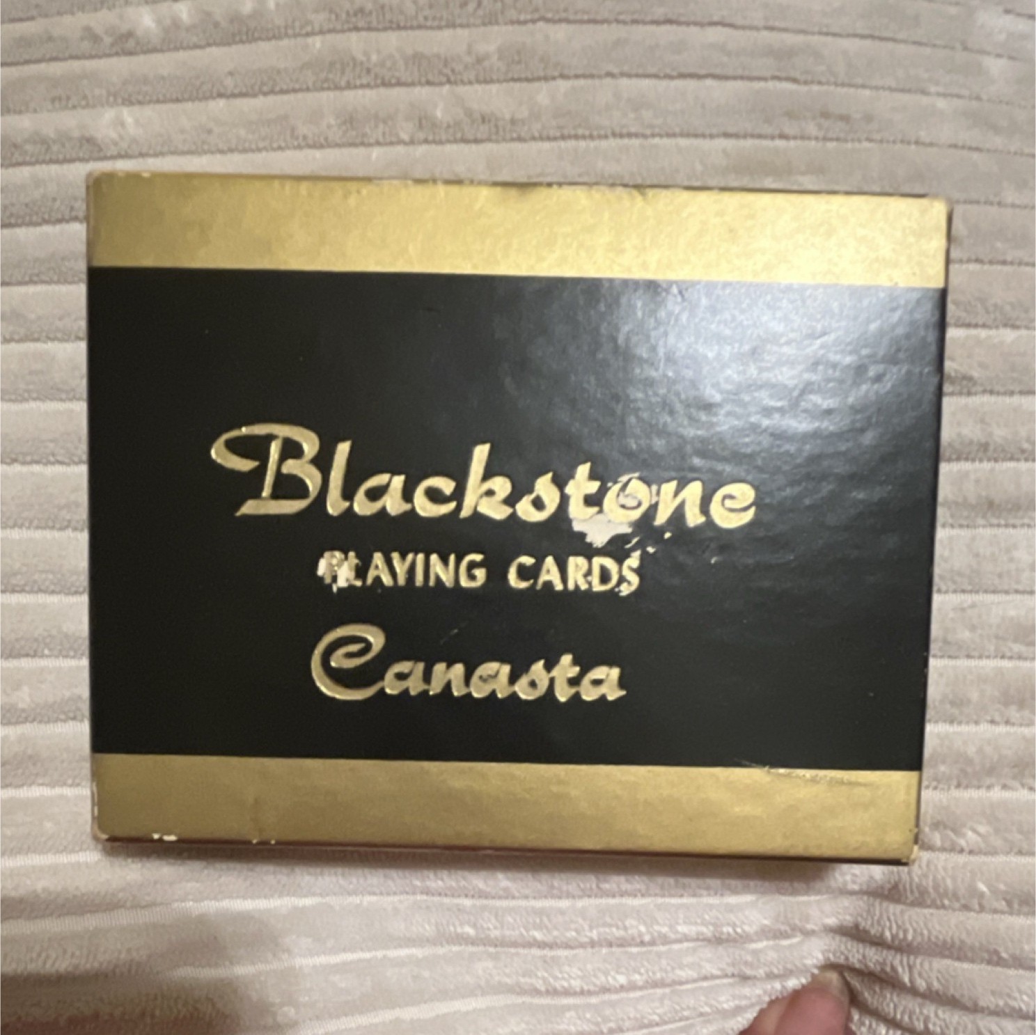 Vintage 1950’s Blackstone Canasta Playing Cards Deck Vintage 1950’s Blackstone Canasta Playing Cards Deck