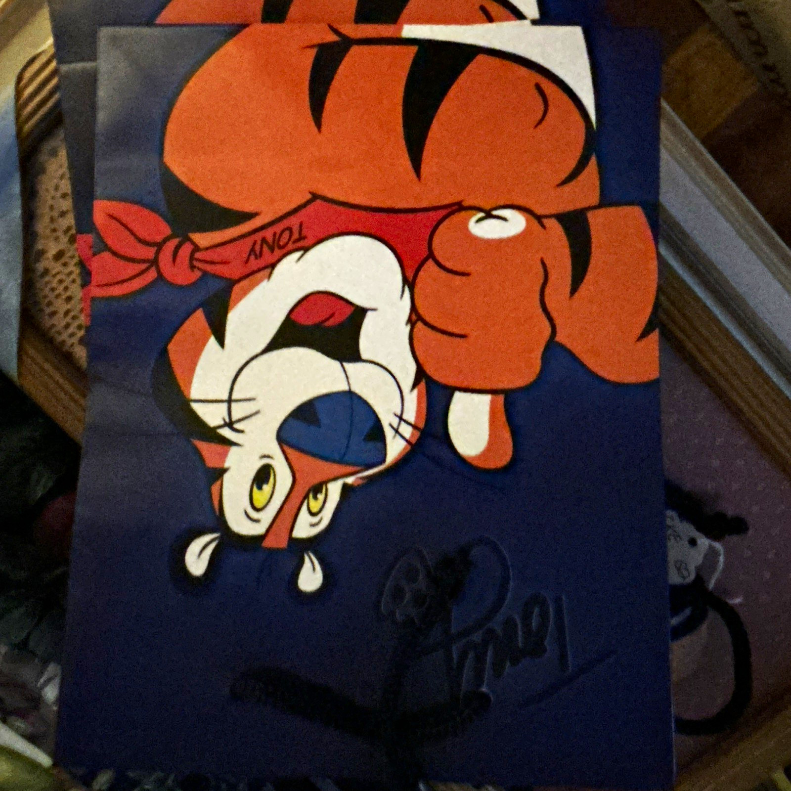 5 Kellogg’s Tony the Tiger Gift Bags Blue 13x10.5x5\ 5 Kellogg’s Tony the Tiger Gift Bags Blue 13x10.5x5\