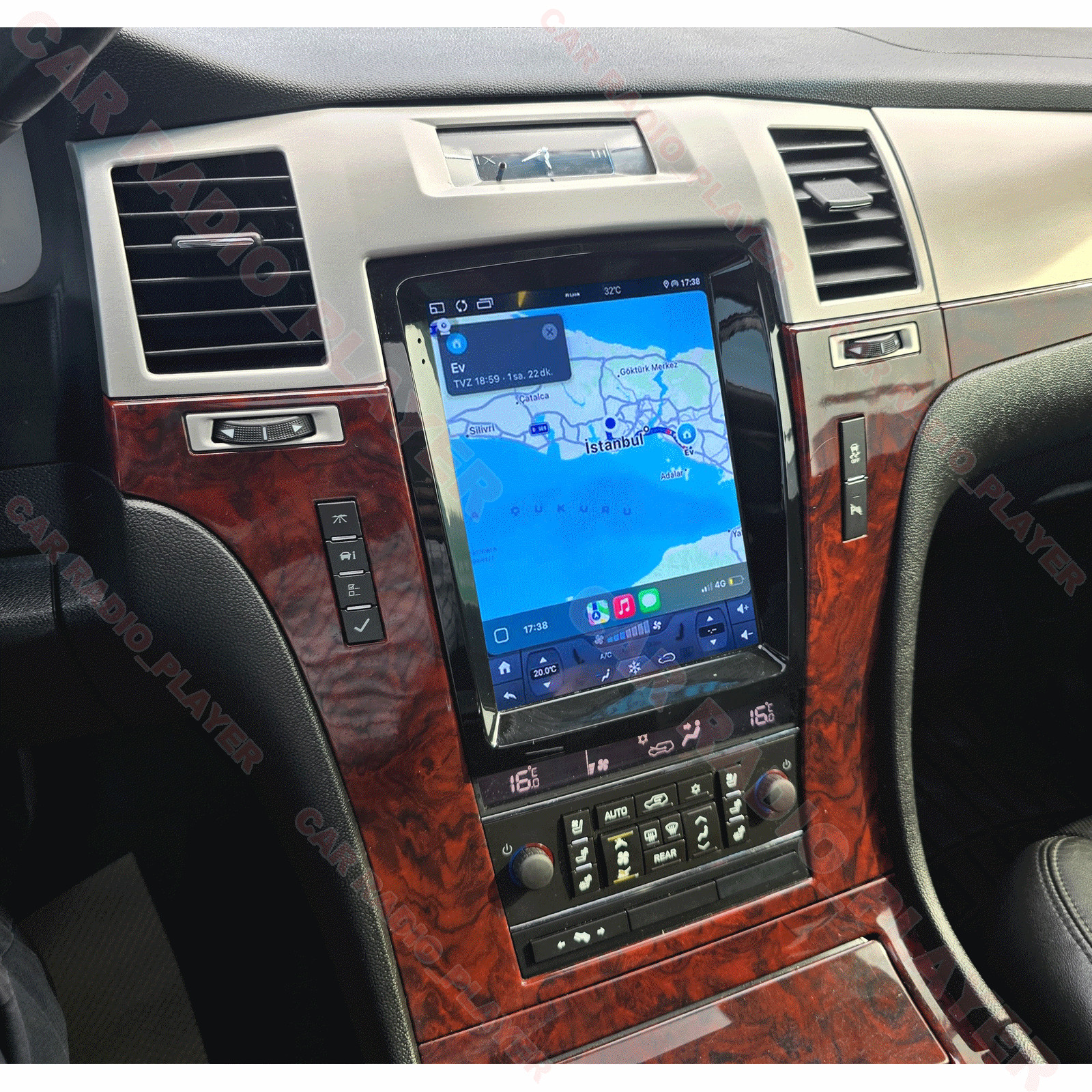 4+64G PLUG &PLAY Stereo Radio Android 14 Carplay For Cadillac Escalade 2007-2014 4+64G PLUG &PLAY Stereo Radio Android 14 Carplay For Cadillac Escalade 2007-2014