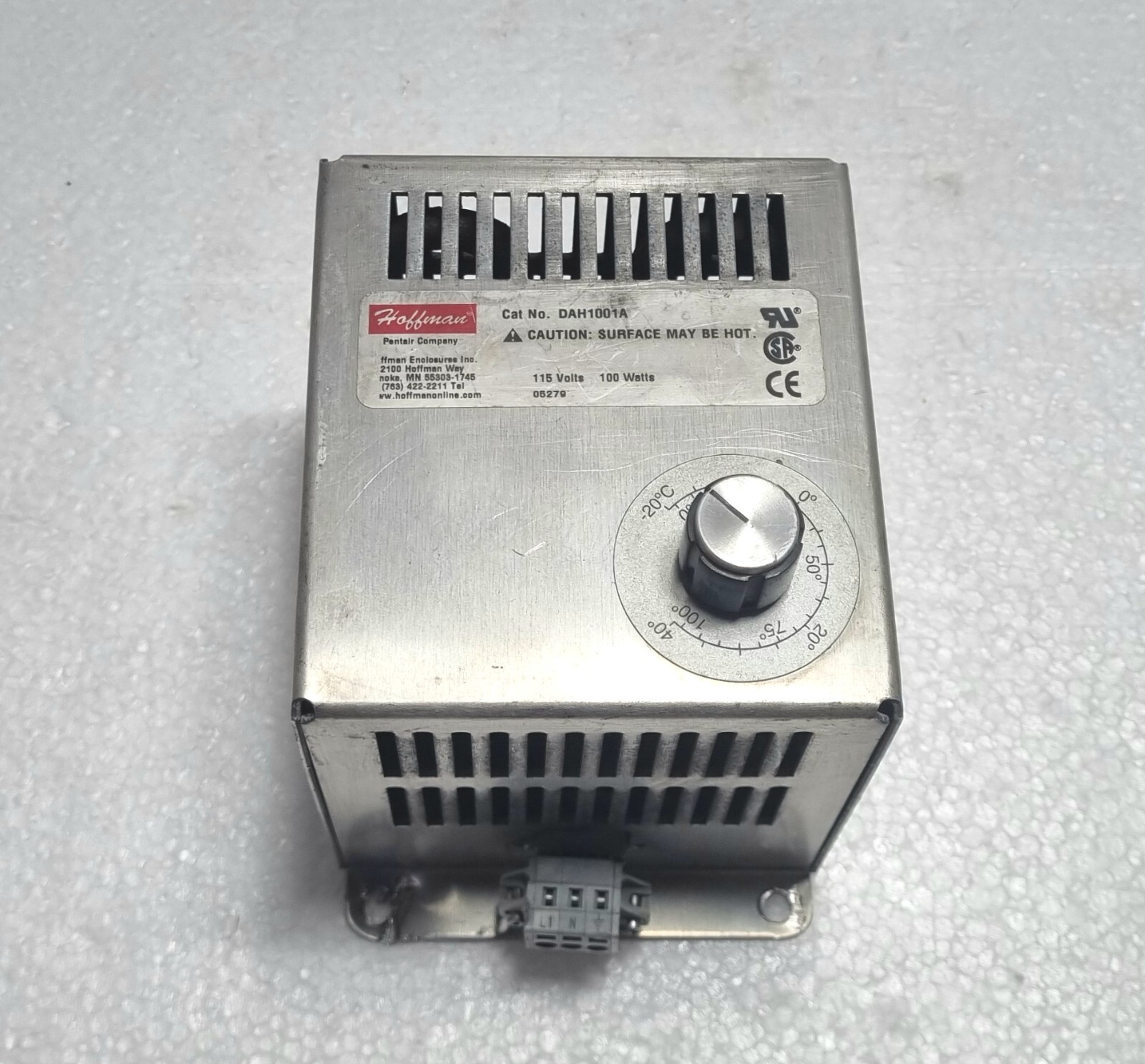 Hoffman DAH1001A Electric Heater