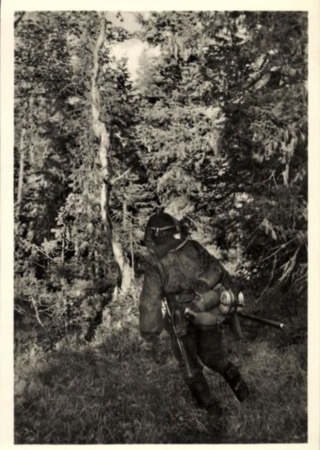 Mint Germany WW2 RPPC Postcard Waffen SS Nord Division “Angriff im Urwald” Mint Germany WW2 RPPC Postcard Waffen SS Nord Division “Angriff im Urwald”