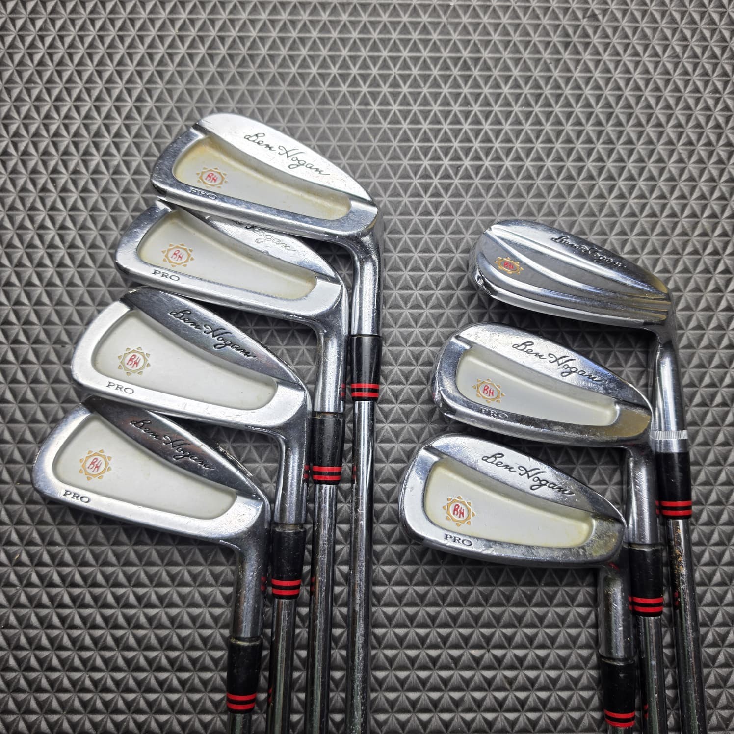 Ben Hogan Apex Edge Pro Forged Iron Set 3 4 6 7 8 9 PW RH Extra Stiff 39.5''