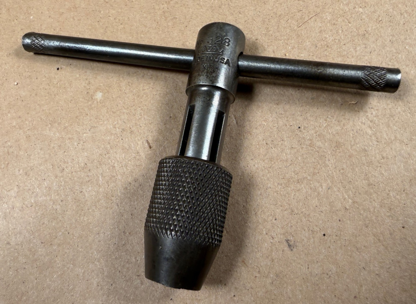 NICE - Vintage Greenfield No. 328 Tap Wrench - Good Condition - NICE - Vintage Greenfield No. 328 Tap Wrench - Good Condition -