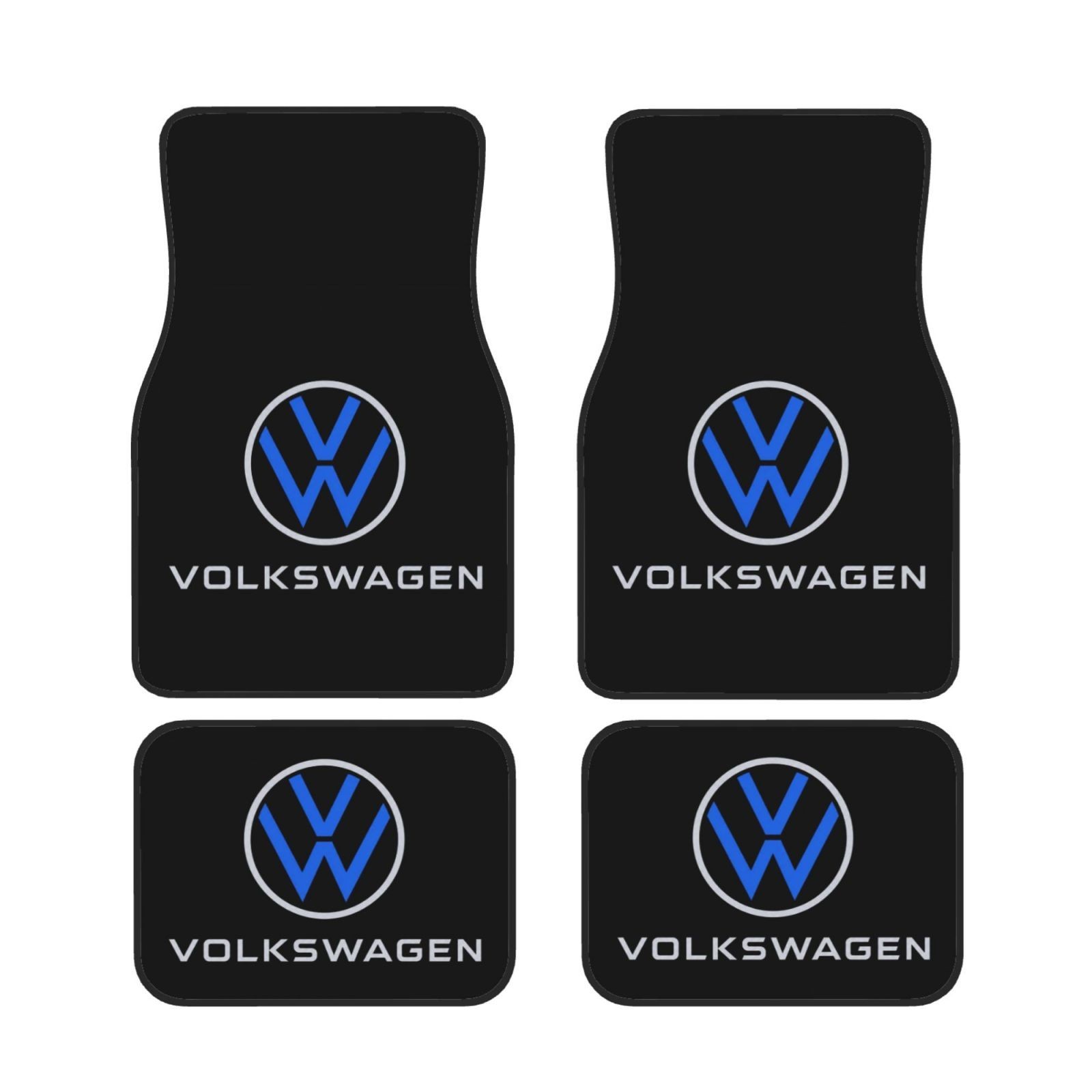 Volkswagen 4PCS Universal Car Floor Mats Auto Carpets Interior Trim Accessories