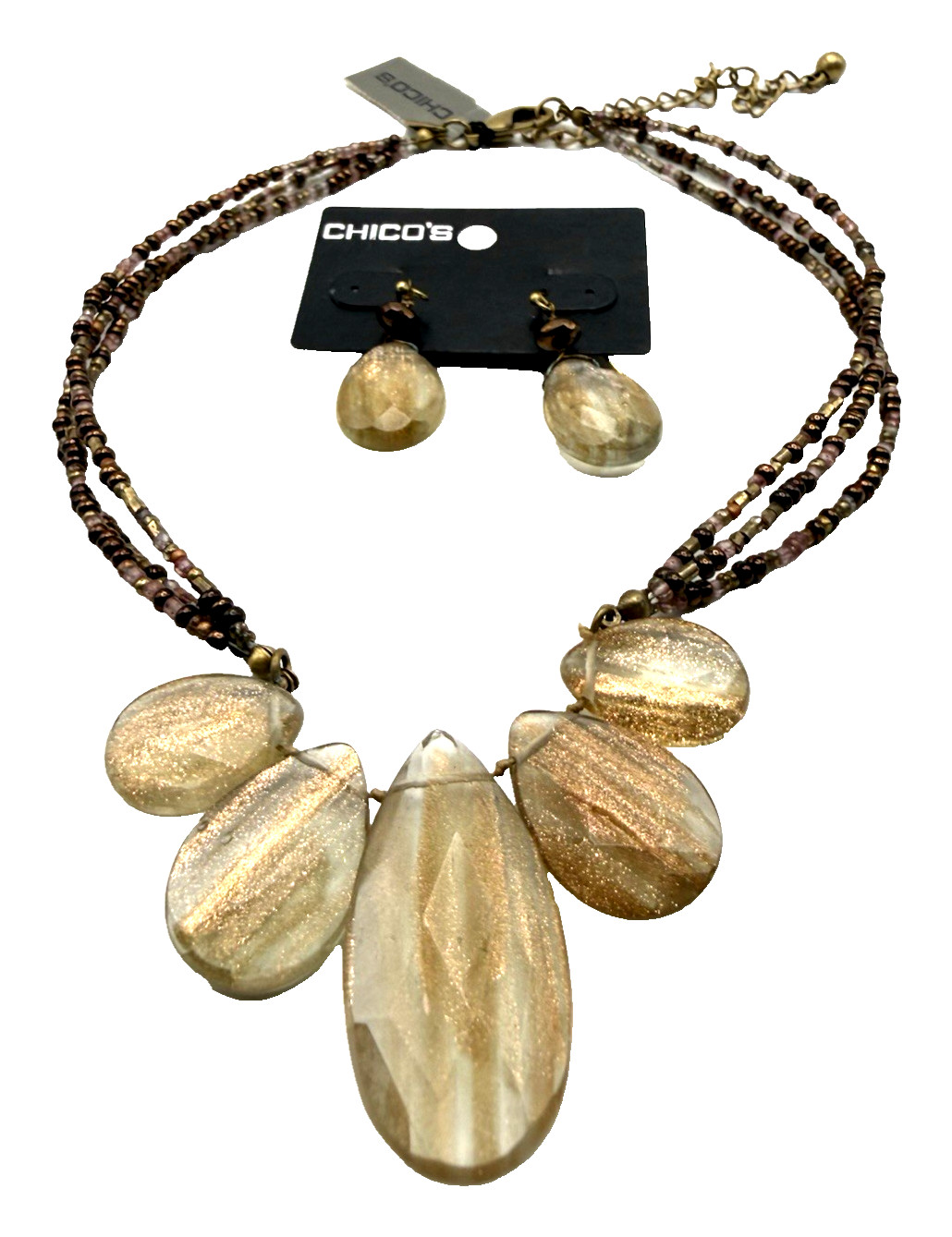 NWT Chico's Gold Tone NWT Chico's Gold Tone