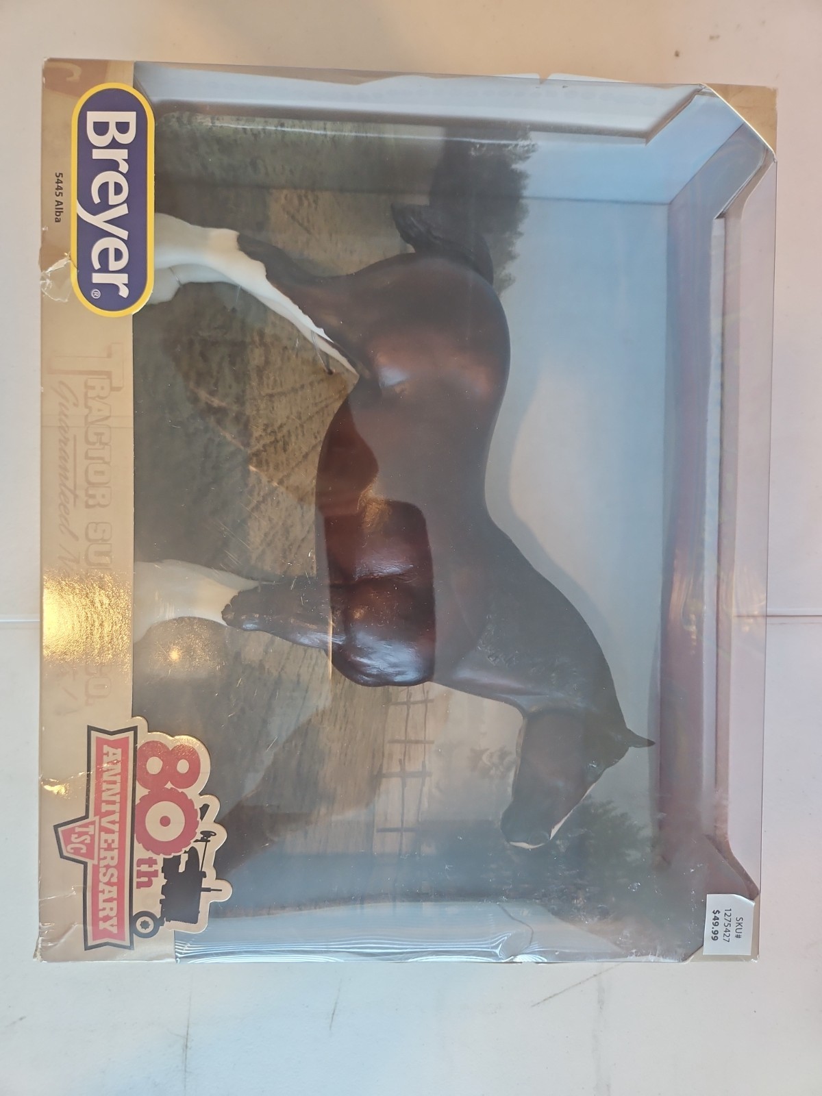 Breyer Alba #5445 TSC Exclusive UNOPENED BOX, box does have some flaws see pics Breyer Alba #5445 TSC Exclusive UNOPENED BOX, box does have some flaws see pics