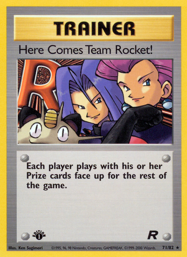 HERE COMES TEAM ROCKET 71/82 UNLIMITED LP POKEMON SUGIMORI R NHLP0002-21 HERE COMES TEAM ROCKET 71/82 UNLIMITED LP POKEMON SUGIMORI R NHLP0002-21