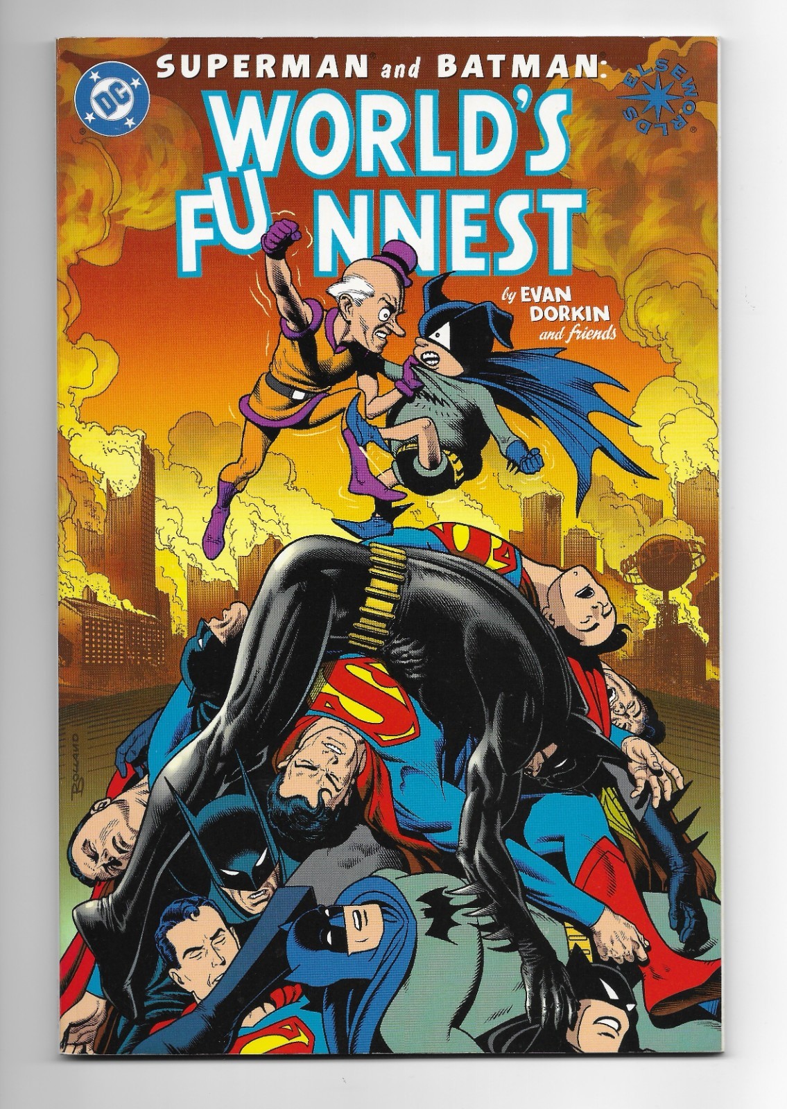 DC Comics Superman and Batman: World\'s Funnest