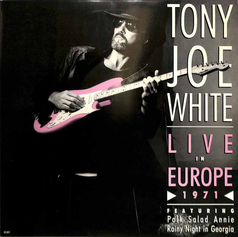 Tony Joe White Live 1971 LP Swamp Records SR0071 Signed Autographed Inscribed EX