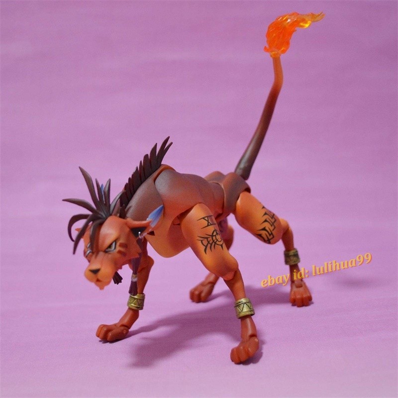 Final Fantasy VII Red XIII Action Figure Bring Arts New (No Box) Final Fantasy VII Red XIII Action Figure Bring Arts New (No Box)