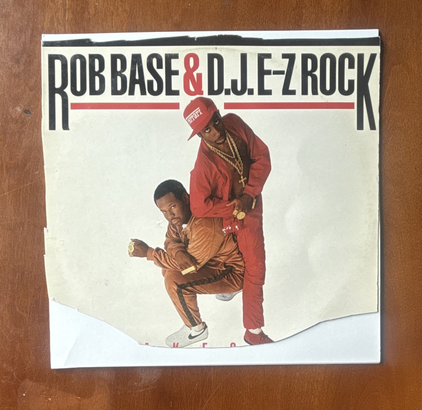 Rob Base & D.J. E-Z Rock Profile VINYL LP 12\ Rob Base & D.J. E-Z Rock Profile VINYL LP 12\