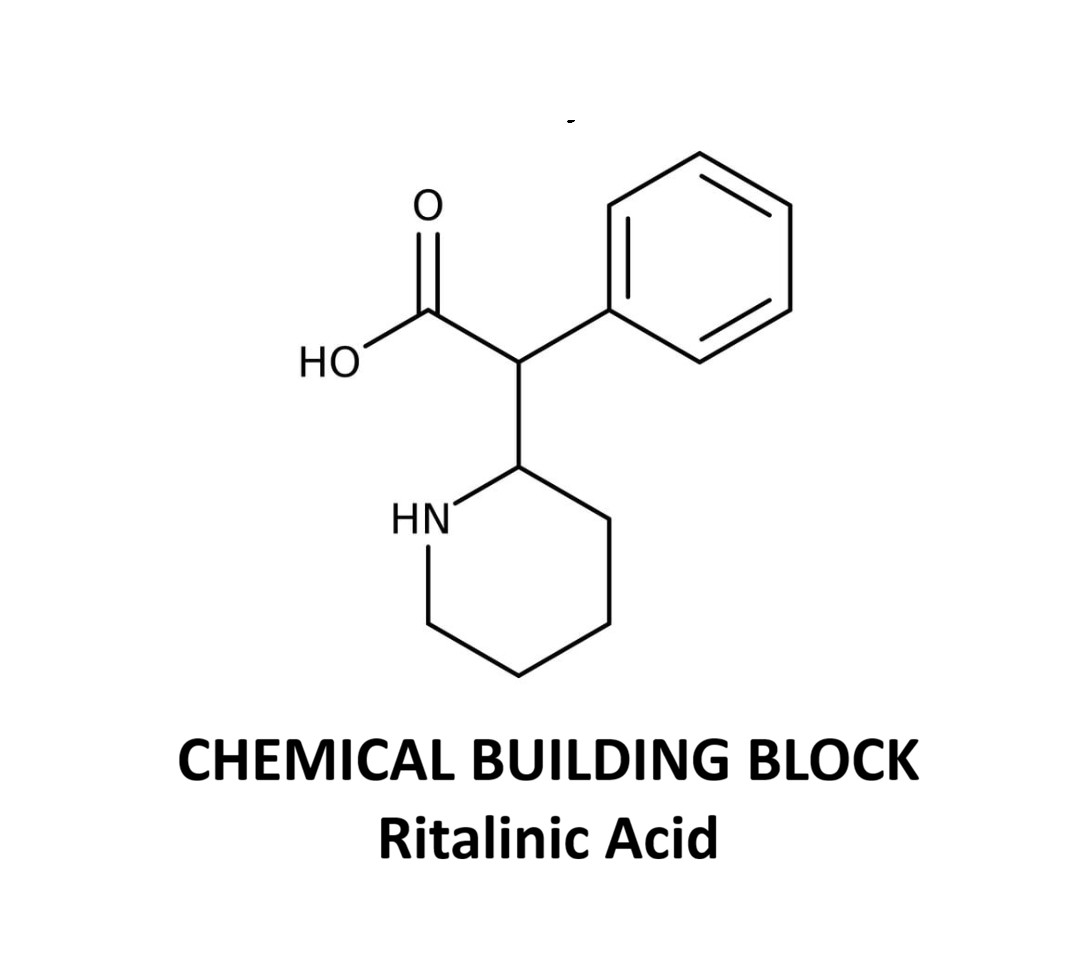 Ritalinic Acid 99% Reagent Grade CAS# 19395-41-6 Ritalinic Acid 99% Reagent Grade CAS# 19395-41-6