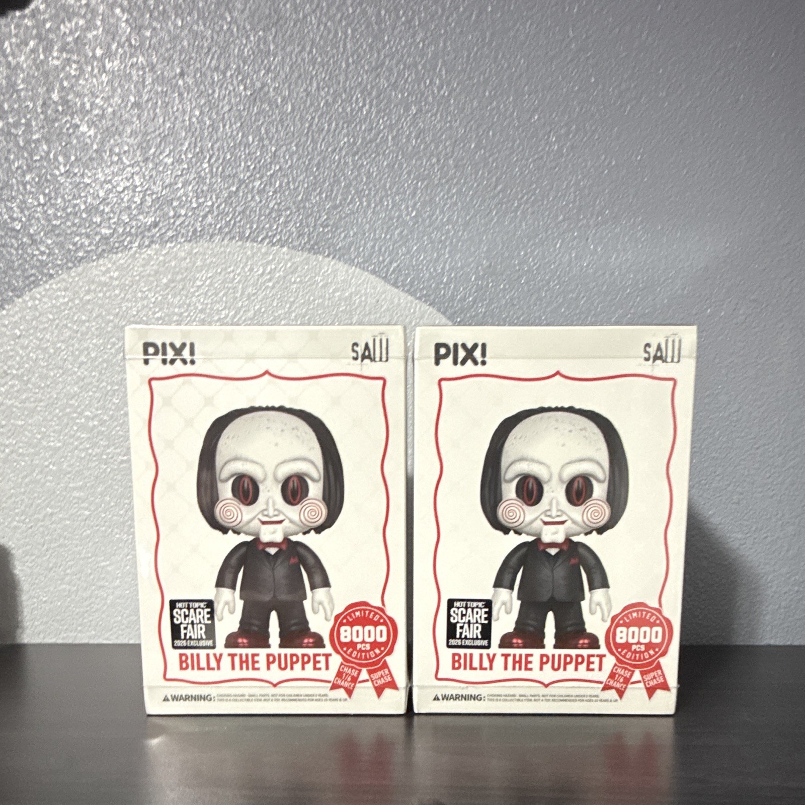 Thrilljoy PIX SAW Billy the Puppet Original Movies Collectible Figures (2) Thrilljoy PIX SAW Billy the Puppet Original Movies Collectible Figures (2)