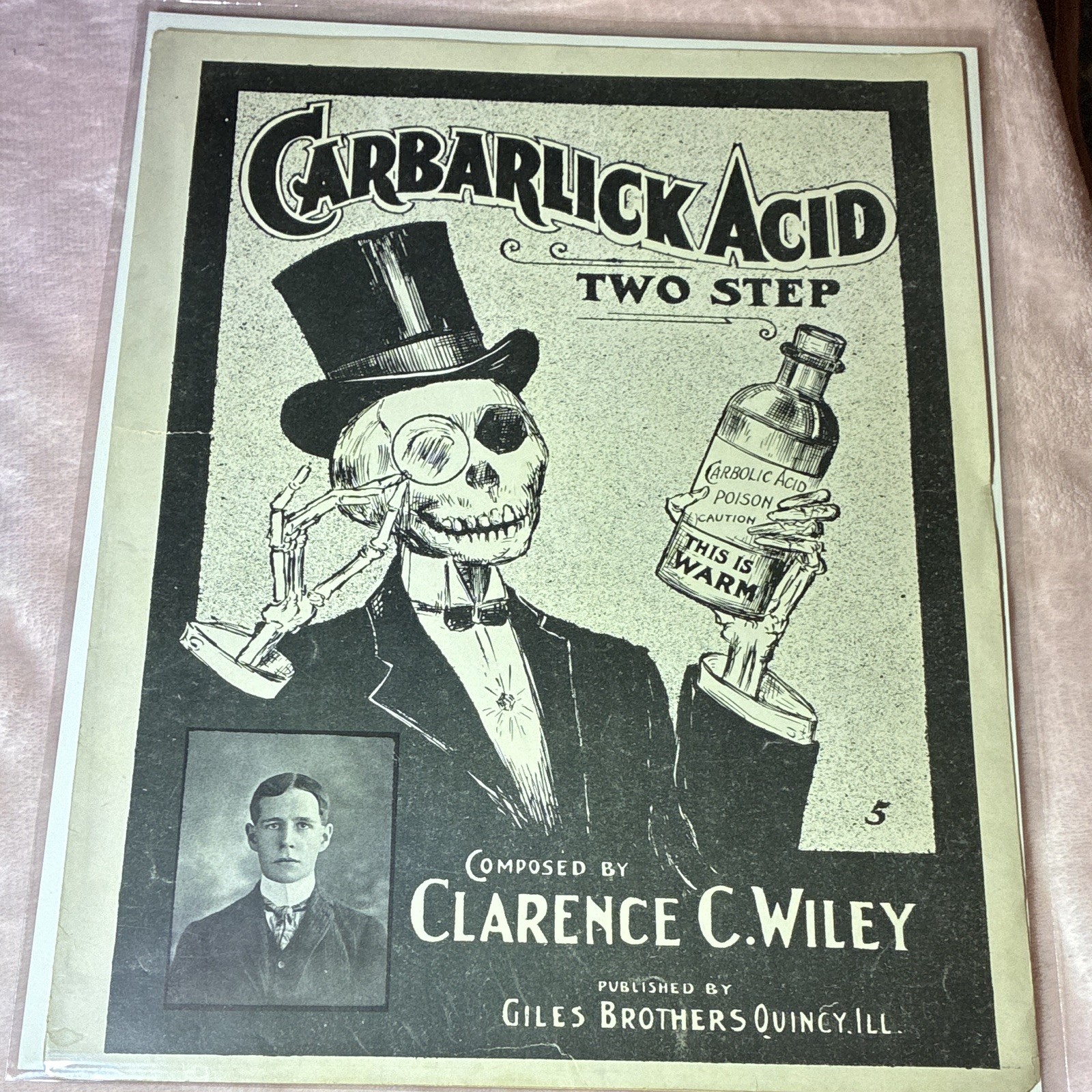 Carbarlick Acid Two Step Sheet Musi Clarence C Wiley Giles Brothers Skeleton Art Carbarlick Acid Two Step Sheet Musi Clarence C Wiley Giles Brothers Skeleton Art