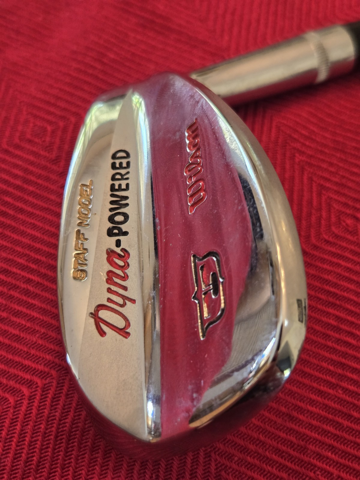 Vintage Wilson Staff Dyna-Powered Sand Wedge • NOS • Arrow • S300 Vintage Wilson Staff Dyna-Powered Sand Wedge • NOS • Arrow • S300
