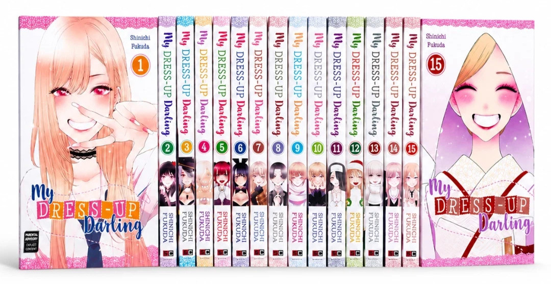 Manga My Dress-Up Darling Volume 1-15 English Full Set Comic Books New