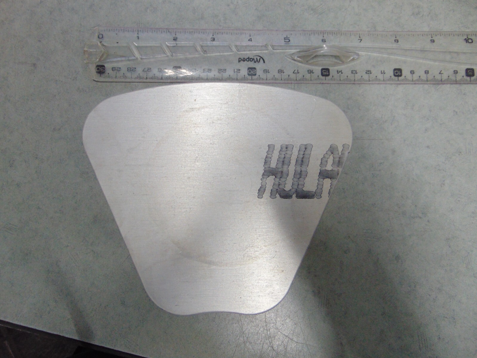 Aluminum Plate Drop Scrap Blank 1