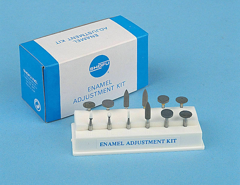 5X Dental Shofu Enamel Adjustment Kit SHANK CA (Type1) PN 0307 12pcs Per Box FC