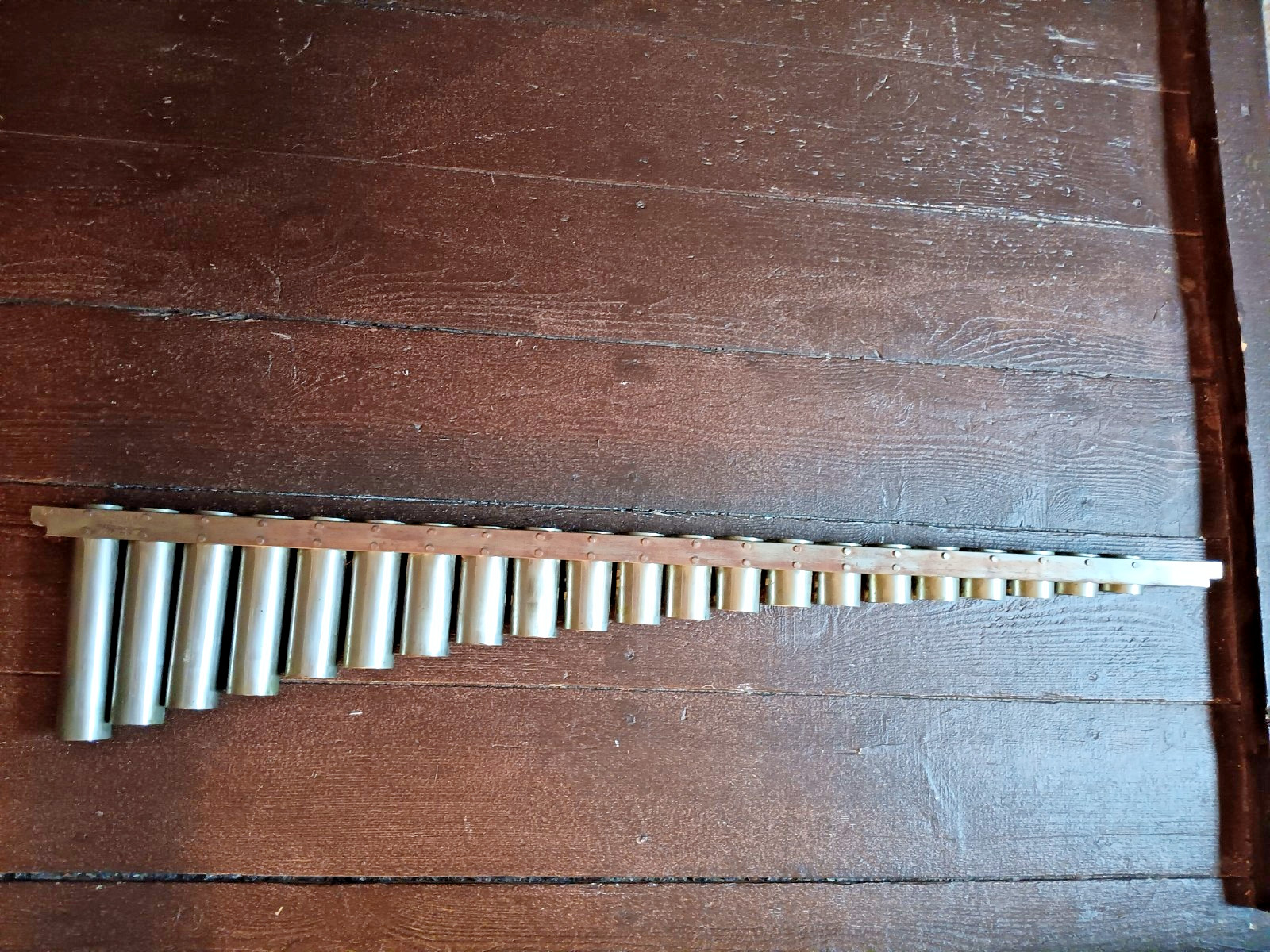Naturals resonator bank from 1918 JC Deagan Drummers Special #844 Xylophone Naturals resonator bank from 1918 JC Deagan Drummers Special #844 Xylophone