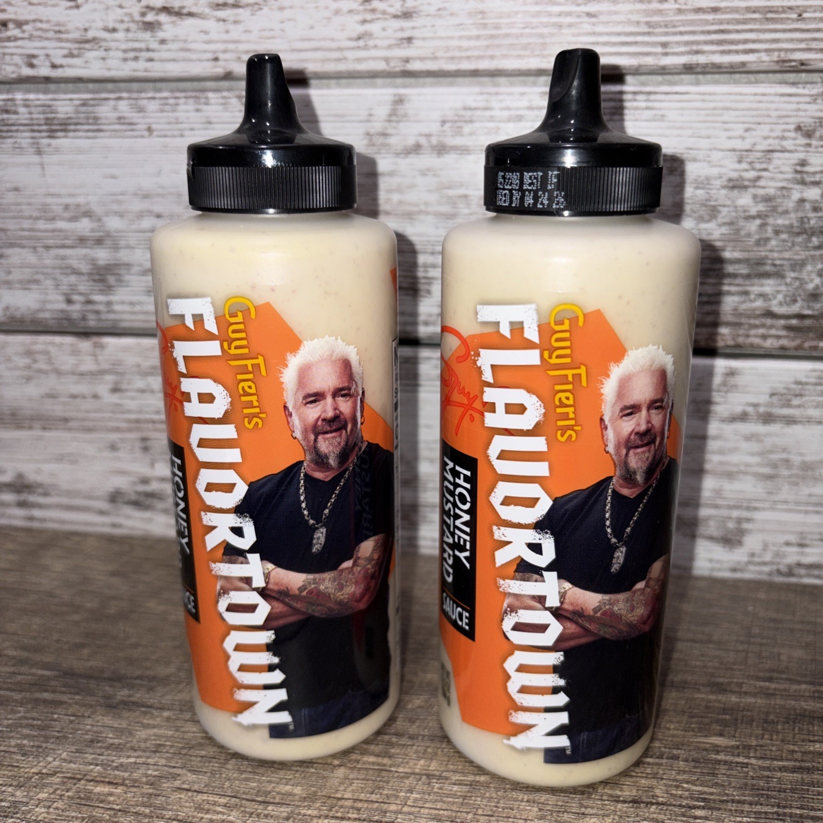 Guy Fieri\'s Flavortown Honey Mustard Sauce (2) 12.5 oz. Bottles *Brand New* Guy Fieri\'s Flavortown Honey Mustard Sauce (2) 12.5 oz. Bottles *Brand New*
