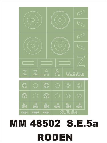 Montex Maxi Mask 1:48 SE-5a Roden 416