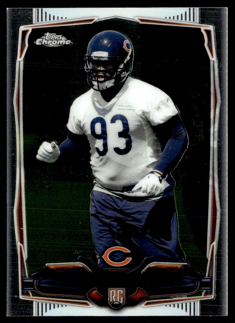 2014 Topps Chrome Will Sutton Rookie Chicago Bears #170 2014 Topps Chrome Will Sutton Rookie Chicago Bears #170
