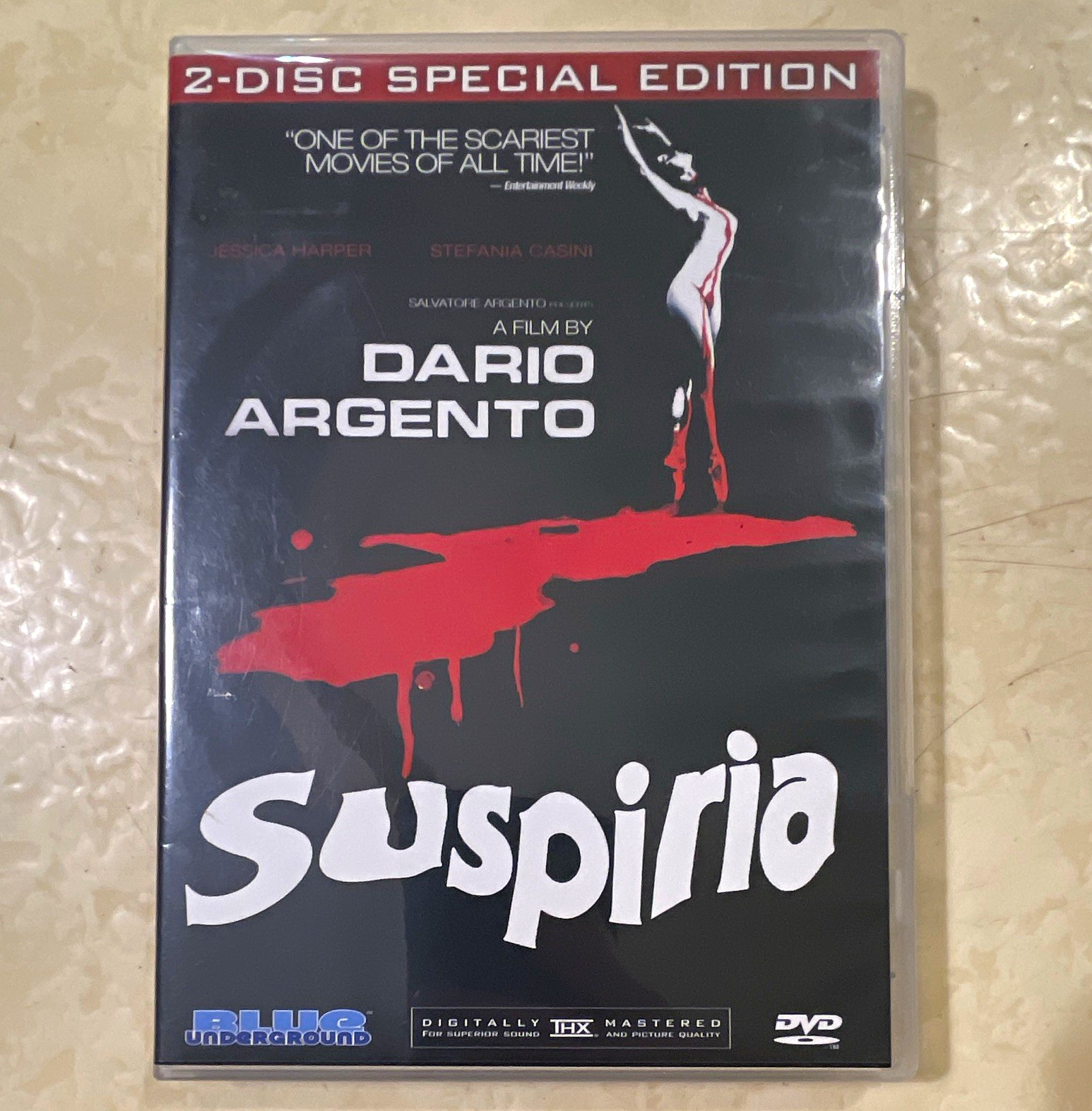 Suspiria 2-Disc Special Edition DVD - Dario Argento NR Suspiria 2-Disc Special Edition DVD - Dario Argento NR