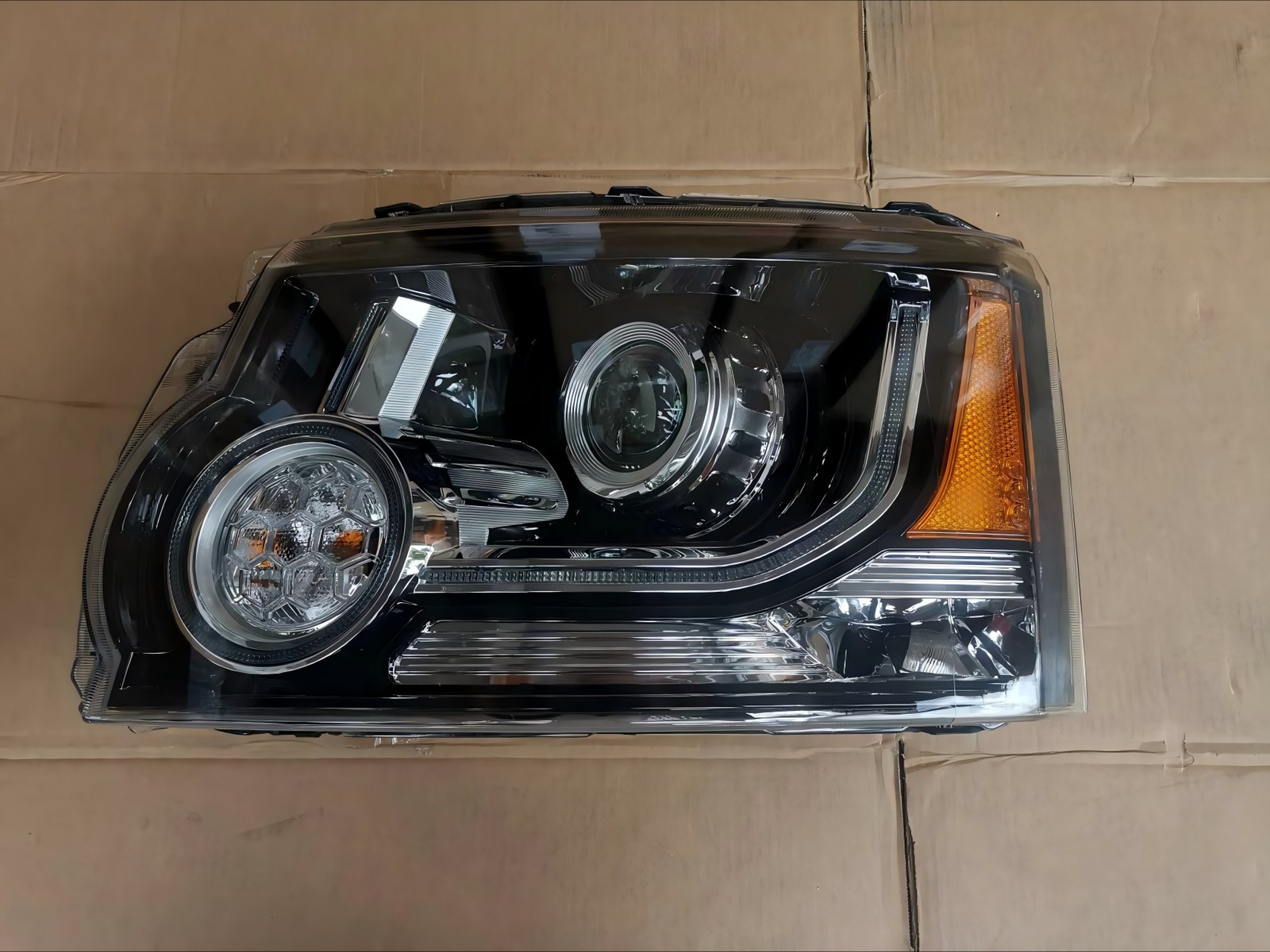 For 2014-2016 LAND ROVER LR4 Driver LH side Headlight XENON HID W/ AFS W/bulds