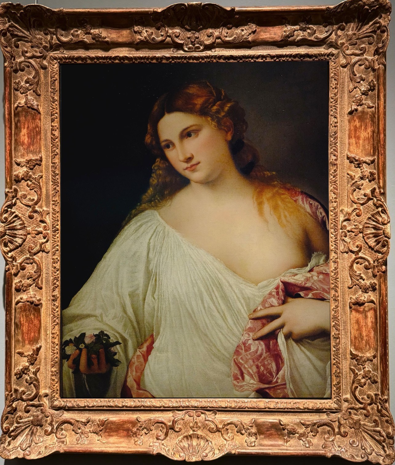 Hand Painted Classical Oil Painting Flora Goddess Art Canvas Vintage Style Hand Painted Classical Oil Painting Flora Goddess Art Canvas Vintage Style