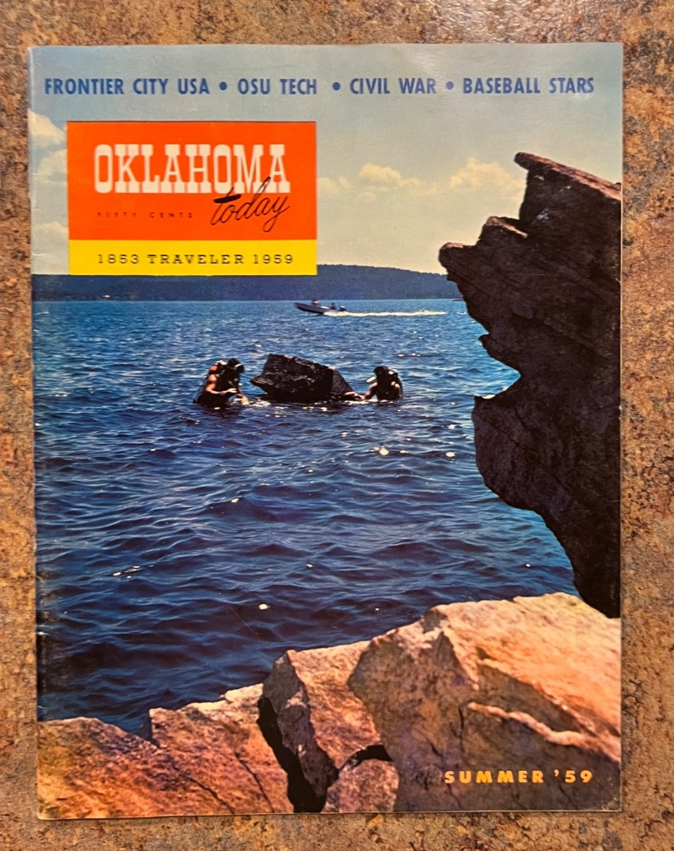 1959 Oklahoma Today Magazine with all Cards except Mantle - NM - ULTRA RARE 1959 Oklahoma Today Magazine with all Cards except Mantle - NM - ULTRA RARE