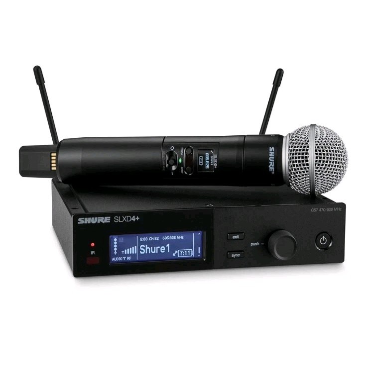 Shure SLXD24/SM58 Wireless Vocal System - Black Shure SLXD24/SM58 Wireless Vocal System - Black