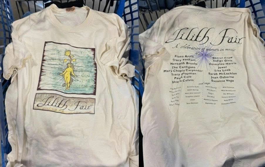 Lilith Fair 1997-1998 Reprint T-shirt All Size for fans Lilith Fair 1997-1998 Reprint T-shirt All Size for fans