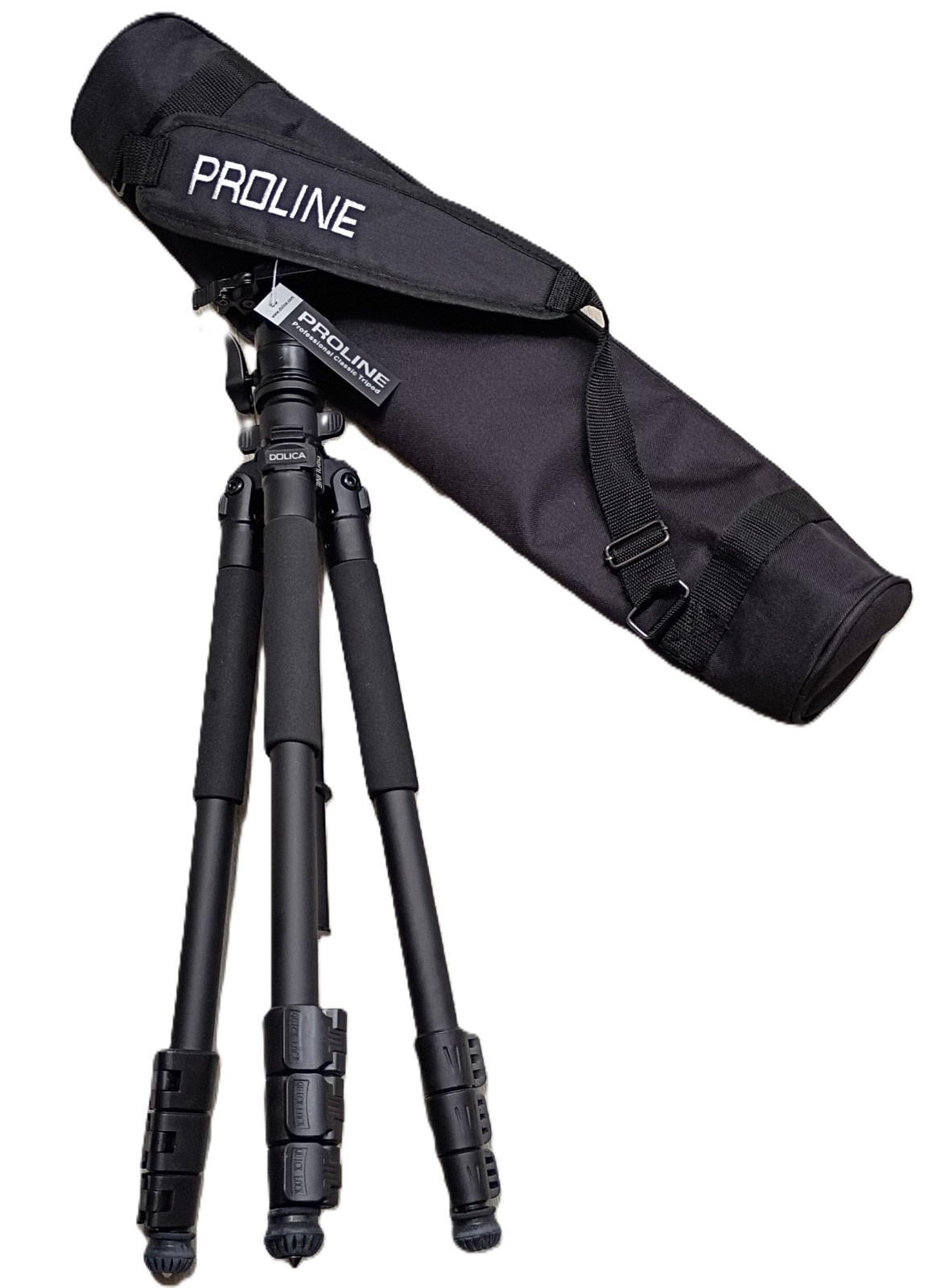 Dolica AX620B100 62″ Aluminum Camera Tripod with Ball Head & Carry Case NEW Dolica AX620B100 62″ Aluminum Camera Tripod with Ball Head & Carry Case NEW