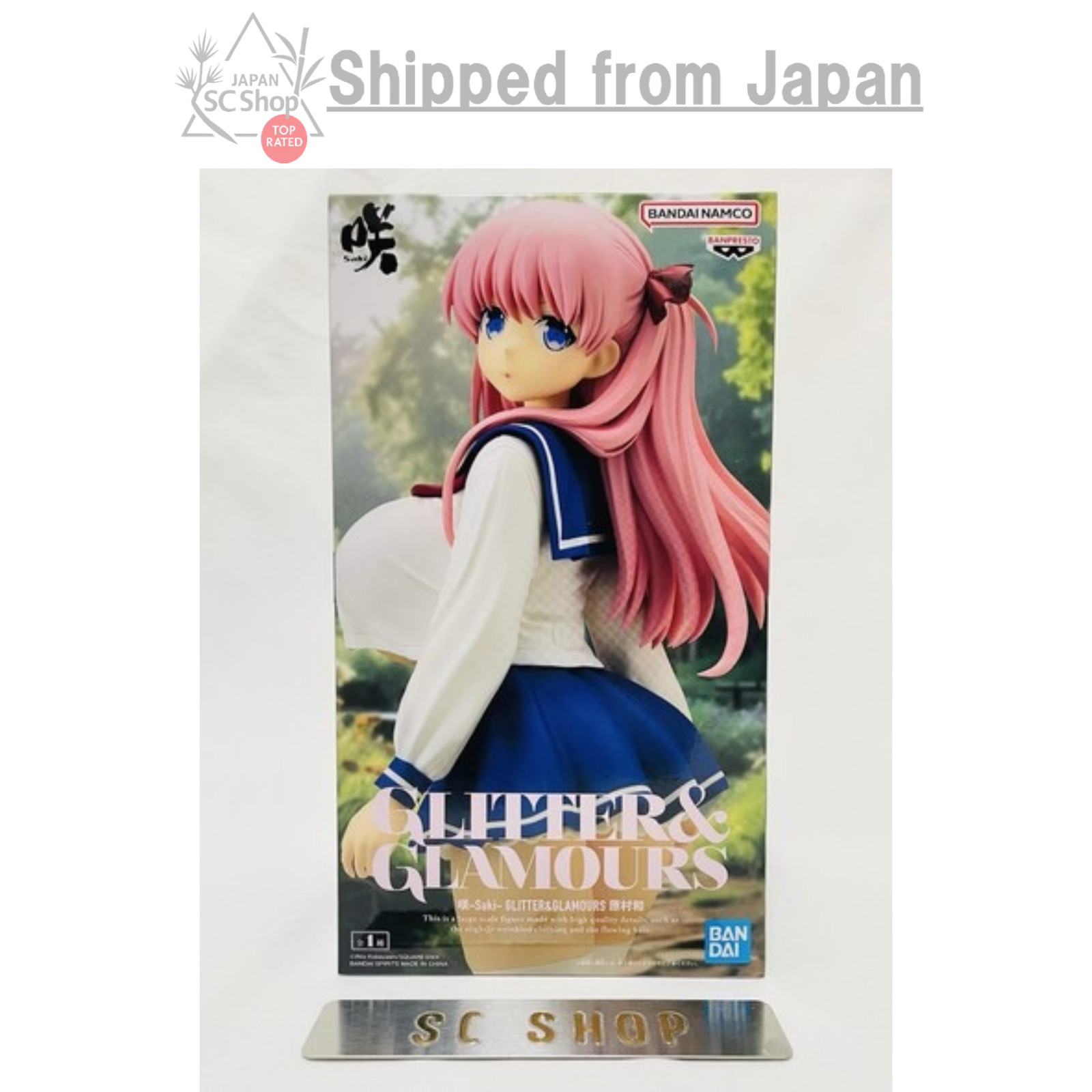 -Saki- GLITTER&GLAMOURS Haramura Nodoka Figure NEW Japan Anime BANPRESTO
