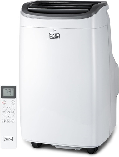 Black & Decker Portable Air Conditioner 9,000 BTU BPACT08WT White