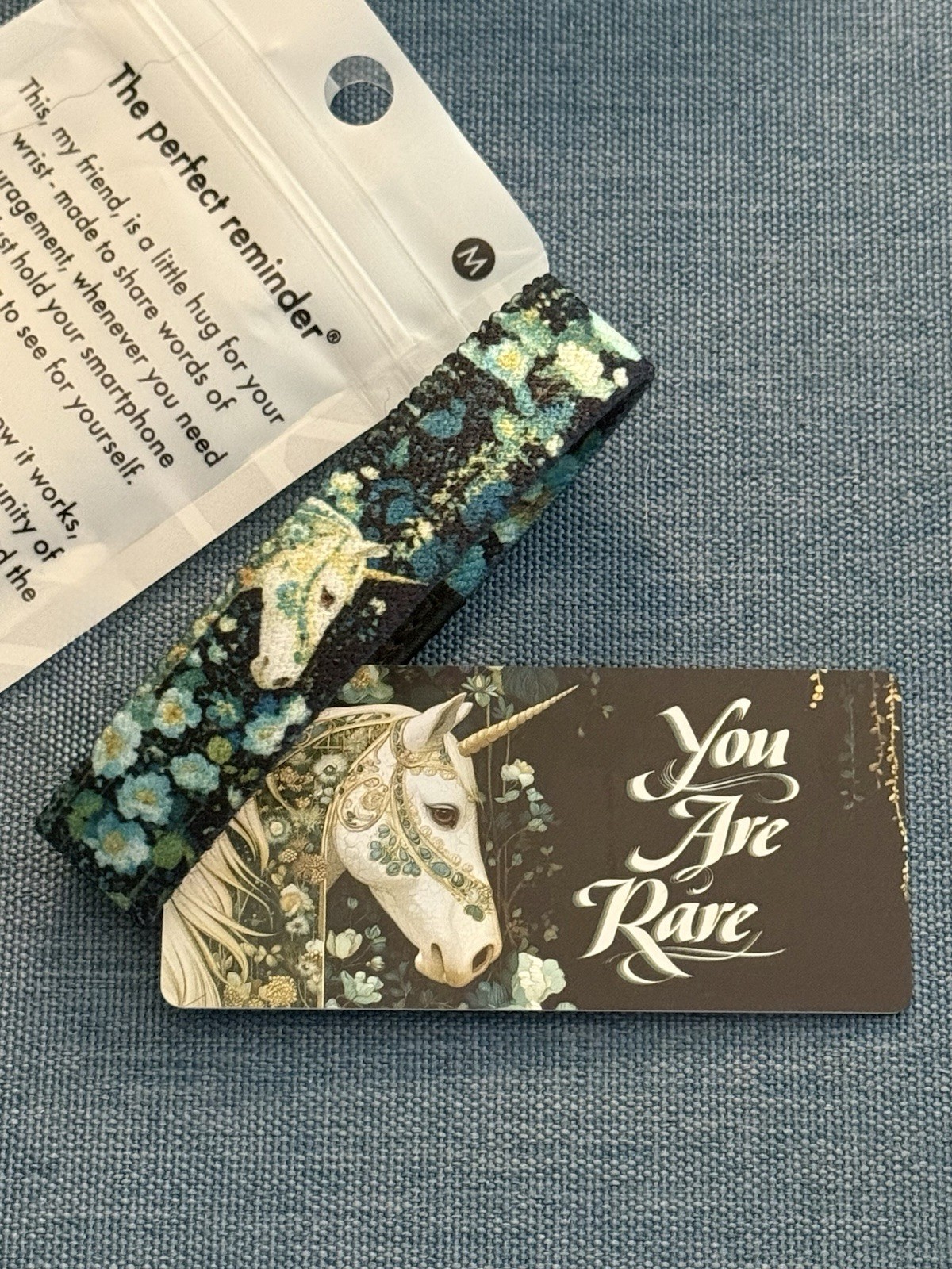 New ZOX Single *YOU ARE RARE 🦄* Sz MEDIUM wristband - Interactive - SHOCK DROP